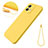 Custodia Silicone Ultra Sottile Morbida 360 Gradi Cover per Motorola Moto G84 5G Giallo