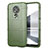 Custodia Silicone Ultra Sottile Morbida 360 Gradi Cover per Nokia 3.4 Verde Militare