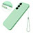 Custodia Silicone Ultra Sottile Morbida 360 Gradi Cover per Nokia C110 Verde