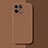 Custodia Silicone Ultra Sottile Morbida 360 Gradi Cover per OnePlus 10 Pro 5G Marrone