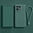 Custodia Silicone Ultra Sottile Morbida 360 Gradi Cover per OnePlus 10T 5G Verde Notte