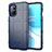 Custodia Silicone Ultra Sottile Morbida 360 Gradi Cover per OnePlus 8T 5G Blu