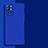 Custodia Silicone Ultra Sottile Morbida 360 Gradi Cover per OnePlus 9R 5G Blu