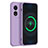 Custodia Silicone Ultra Sottile Morbida 360 Gradi Cover per Oppo A1 Pro 5G Lavanda