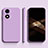 Custodia Silicone Ultra Sottile Morbida 360 Gradi Cover per Oppo A2x 5G Lavanda