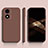 Custodia Silicone Ultra Sottile Morbida 360 Gradi Cover per Oppo A2x 5G Marrone