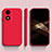 Custodia Silicone Ultra Sottile Morbida 360 Gradi Cover per Oppo A2x 5G Rosso