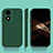 Custodia Silicone Ultra Sottile Morbida 360 Gradi Cover per Oppo A2x 5G Verde Notte