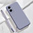 Custodia Silicone Ultra Sottile Morbida 360 Gradi Cover per Oppo A36 Grigio Lavanda