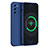 Custodia Silicone Ultra Sottile Morbida 360 Gradi Cover per Oppo A53s 5G Blu