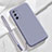 Custodia Silicone Ultra Sottile Morbida 360 Gradi Cover per Oppo A55S 5G Grigio Lavanda