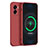 Custodia Silicone Ultra Sottile Morbida 360 Gradi Cover per Oppo A56S 5G Rosso