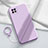 Custodia Silicone Ultra Sottile Morbida 360 Gradi Cover per Oppo A72 5G Viola