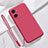 Custodia Silicone Ultra Sottile Morbida 360 Gradi Cover per Oppo A76 Rosso