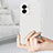Custodia Silicone Ultra Sottile Morbida 360 Gradi Cover per Oppo A77 5G