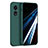 Custodia Silicone Ultra Sottile Morbida 360 Gradi Cover per Oppo A78 4G Verde Notte