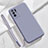 Custodia Silicone Ultra Sottile Morbida 360 Gradi Cover per Oppo A95 5G Grigio Lavanda