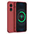 Custodia Silicone Ultra Sottile Morbida 360 Gradi Cover per Oppo A97 5G Rosso