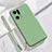 Custodia Silicone Ultra Sottile Morbida 360 Gradi Cover per Oppo Find X5 Pro 5G Verde Pastello