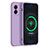 Custodia Silicone Ultra Sottile Morbida 360 Gradi Cover per Oppo K10 5G India Lavanda