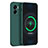 Custodia Silicone Ultra Sottile Morbida 360 Gradi Cover per Realme Q5i 5G Verde Notte