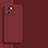 Custodia Silicone Ultra Sottile Morbida 360 Gradi Cover per Samsung Galaxy A03 Rosso Rosa