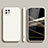 Custodia Silicone Ultra Sottile Morbida 360 Gradi Cover per Samsung Galaxy A22 5G Bianco