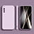 Custodia Silicone Ultra Sottile Morbida 360 Gradi Cover per Samsung Galaxy A41 SC-41A Lavanda