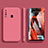 Custodia Silicone Ultra Sottile Morbida 360 Gradi Cover per Samsung Galaxy A70E Rosa Caldo