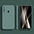 Custodia Silicone Ultra Sottile Morbida 360 Gradi Cover per Samsung Galaxy A70E Verde Notte