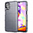 Custodia Silicone Ultra Sottile Morbida 360 Gradi Cover per Samsung Galaxy M31s Grigio