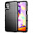 Custodia Silicone Ultra Sottile Morbida 360 Gradi Cover per Samsung Galaxy M31s Nero
