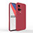 Custodia Silicone Ultra Sottile Morbida 360 Gradi Cover per Vivo iQOO 8 5G Rosso