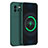 Custodia Silicone Ultra Sottile Morbida 360 Gradi Cover per Vivo iQOO Neo6 SE 5G Verde Notte