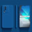 Custodia Silicone Ultra Sottile Morbida 360 Gradi Cover per Vivo iQOO Neo7 5G Blu