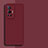 Custodia Silicone Ultra Sottile Morbida 360 Gradi Cover per Vivo X70 Pro 5G Rosso