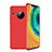 Custodia Silicone Ultra Sottile Morbida 360 Gradi Cover S01 per Huawei Mate 30 Pro Rosso