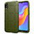 Custodia Silicone Ultra Sottile Morbida 360 Gradi Cover S01 per Huawei Y6 Pro (2019) Verde