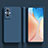 Custodia Silicone Ultra Sottile Morbida 360 Gradi Cover S01 per OnePlus Nord N20 5G Blu