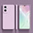 Custodia Silicone Ultra Sottile Morbida 360 Gradi Cover S01 per OnePlus Nord N20 5G Lavanda