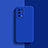 Custodia Silicone Ultra Sottile Morbida 360 Gradi Cover S01 per OnePlus Nord N200 5G Blu