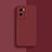 Custodia Silicone Ultra Sottile Morbida 360 Gradi Cover S01 per Oppo A36 Rosso