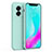 Custodia Silicone Ultra Sottile Morbida 360 Gradi Cover S01 per Oppo A77 5G Azzurro