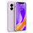 Custodia Silicone Ultra Sottile Morbida 360 Gradi Cover S01 per Oppo A77 5G Lavanda