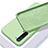 Custodia Silicone Ultra Sottile Morbida 360 Gradi Cover S01 per Oppo F15 Verde