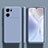 Custodia Silicone Ultra Sottile Morbida 360 Gradi Cover S01 per Oppo K10 5G Grigio Lavanda