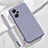 Custodia Silicone Ultra Sottile Morbida 360 Gradi Cover S01 per Oppo K10 Pro 5G Grigio Lavanda