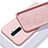 Custodia Silicone Ultra Sottile Morbida 360 Gradi Cover S01 per Realme X2 Pro Rosa