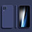 Custodia Silicone Ultra Sottile Morbida 360 Gradi Cover S01 per Samsung Galaxy A22 4G Blu