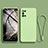 Custodia Silicone Ultra Sottile Morbida 360 Gradi Cover S01 per Samsung Galaxy F52 5G Verde Pastello